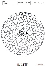 Mandala boyama sayfaları